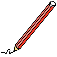 red pencil