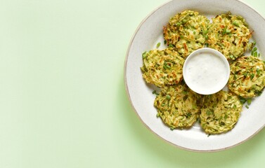 Zucchini fritters