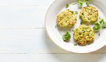 Zucchini fritters