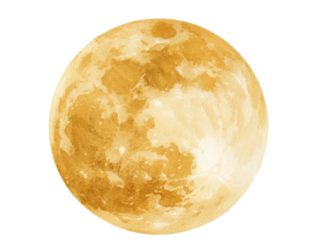 Spherical illustration of an extraterrestrial celestial body, showcasing a textured surface