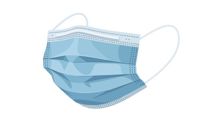 Protection and prevention: A surgical face mask designed for healthcare and personal safety in sterile environments to shield against airborne