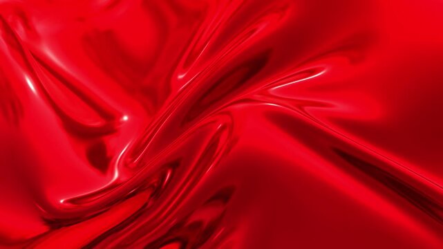 Metallic Morphogenesis: Watch as a 4K 3D rendered surface transforms, mimicking the organic flow of liquid metal and the delicate folds of fabric.