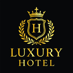 Luxury Hotel Premium Logo