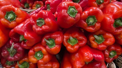 red bell peppers