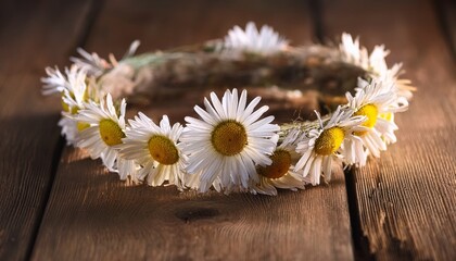 A Crown Of Dried Daisies