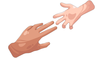 Diverse Hands Gestures and Food , Organic Health and Body Language , Collection of Success and Nature ,

