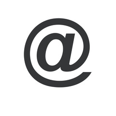 Obraz premium Symbol for email communication and internet address