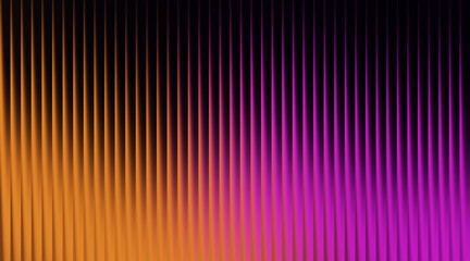 Vertical Ripples of Orange and Purple Gradient Light Abstract Background color