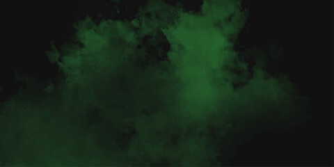 abstract cloud and vapor texture background. Black and Green smoke aquarelle smudge illustration. Paint leaks and ombre effects,Vivid textured aquarelle painted art design background.
