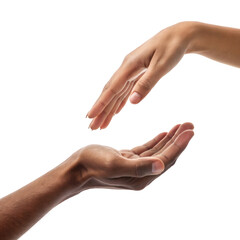 Two Hands Forming a Protective Gesture – Concept of Care, Support, and Protection