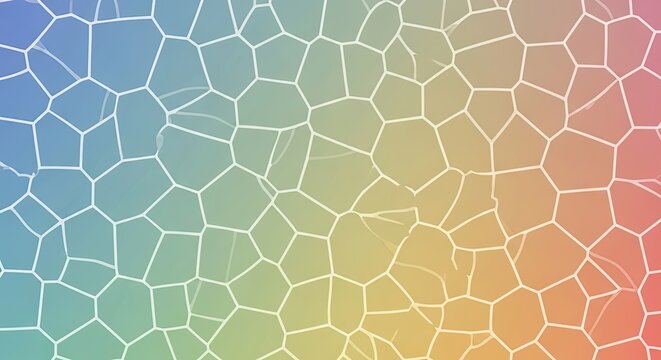 Abstract Geometric Network Pattern with Gradient Background