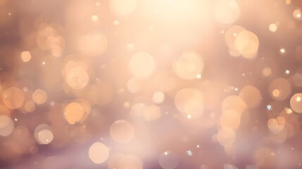 Fototapeta premium Ethereal glow of golden orbs, a dreamy cascade of light, filling the space with gentle warmth and allure.
