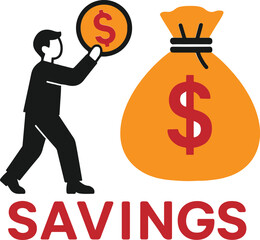 saving money concept