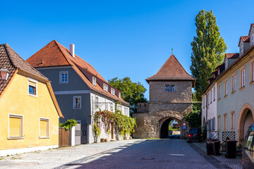 Altstadt, Iphofen, Bayern, Deutschland 