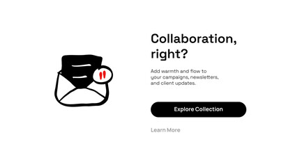 Hand-Drawn Document Icon Illustration &mdash; Interface Style