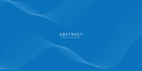 abstract creative blend wavy background art on blue.