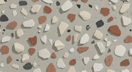 Stylish Terrazzo Pattern Tile Design Inspiration