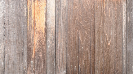 Obraz premium Wood planks texture background. Close up wooden surface. Wooden floor or wall detail.