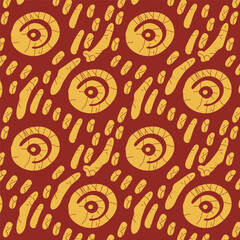 All over print color matching illustration Nice Design