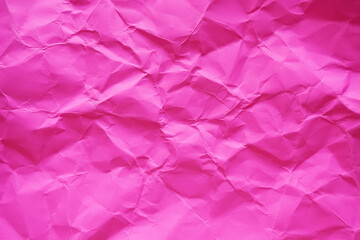 wrinkled paper texture background, pink paper background