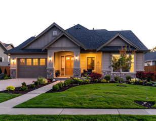 Age friendly home modifications in suburban house with accessible design for elderly