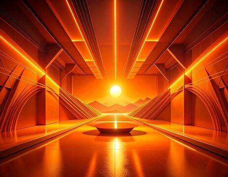 Futuristic Background Mood Wallpaper Wide establishing Studio Perspective, Angle Energetic Lighting Realistic Abstract Dark