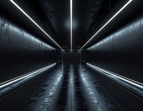 Futuristic Wallpaper establishing Lighting Energetic Abstract Angle Studio Photorealistic Wide Dark Background Perspective, Mood