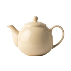 Obraz premium Hot Beverage Teapot Isolated on Transparent Background for Tea Lover and Hospitality Concepts 