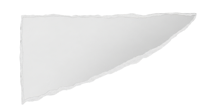 grey torn paper cut out png file