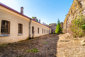 On the territory of the Oreshek fortress on Lake Ladoga, Shlisselburg, St. Petersburg, Russia