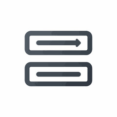 Sleek UI Skip Previous Navigation Icon