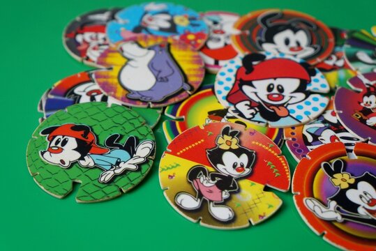 Tazos Collection. Brazilian tazos from Elma Chips. 
