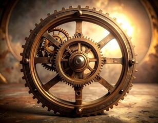 Peaceful Abstract Gray Steampunk Tranquil Wallpaper Atmosphere Lens Lighting HighKey Effect, Fisheye Background fostering Sepia