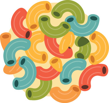 macaroni pasta clipart