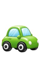 Green Toy Car - A Playful Vehicle for Imaginative Adventures.