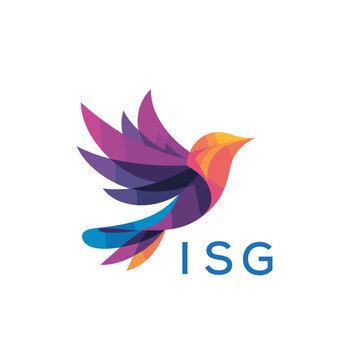 &ldquo;Bright Modern Bird Symbol for Brand Identity&rdquo; ISG Later Logo, &ldquo;Professional Bird Logo Template for Creative Projects&rdquo; &ldquo;Stylish Multicolored Bird Emblem for Marketing&rdquo;

ISG bird logo, ISG abstract bir