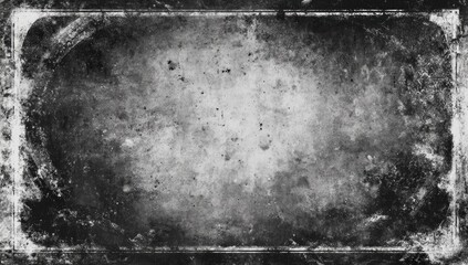 Grungy, textured black and white image