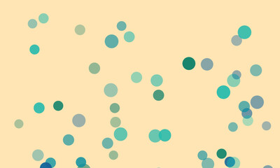 Abstract Pastel Background with Green Circles for Graphic Design Projects