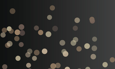 Minimalist dark brown circle on black background for graphic design elements