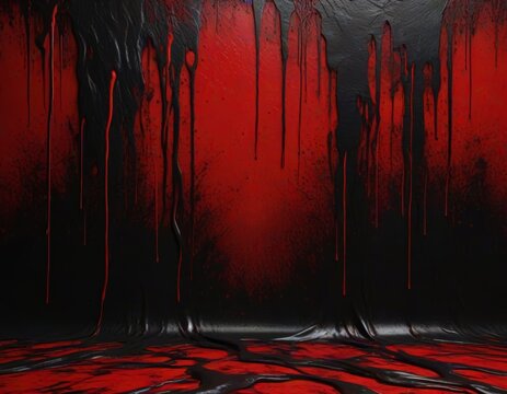 red grunge background