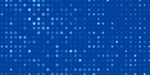 Abstract Dotted Blue Tech Finance Fintech Background Abstract Pixel Pattern. Abstract Business Tech Science Vector Backdrop Modern Abstract