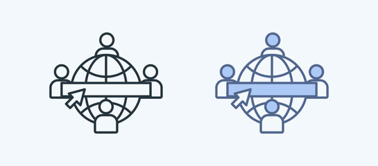 Community Multiple Style Icon Collection