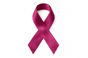 Pink awareness ribbon for breast cancer support, hope, and charity, symbolizing health and solidarity