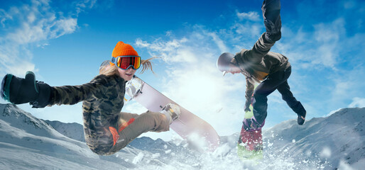 Snowboarding. © Artur Didyk