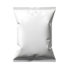Pristine Unbranded White Chip Bag Mockup