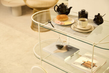 Modern Cozy Decor Technologic Appliance Kitchen Beauty Spa On a Blank Background