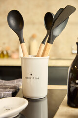 Modern Cozy Decor Technologic Appliance Kitchen Beauty Spa On a Blank Background