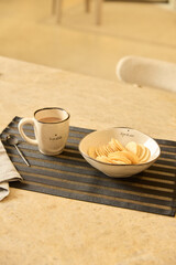 Modern Cozy Decor Technologic Appliance Kitchen Beauty Spa On a Blank Background