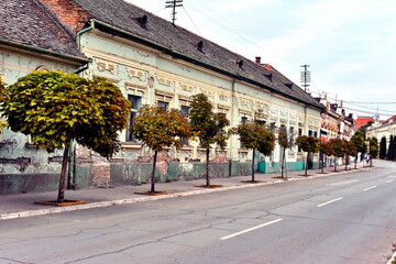 Street in the old town Zrenjanin.