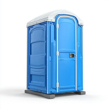 Portable toilet cabin &ndash; isolated